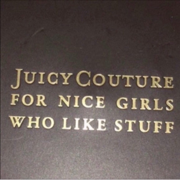 Vintage Juicy Couture Metallic Platinum/Gold wristlet with Iconic crown and logo - Picture 6 of 16